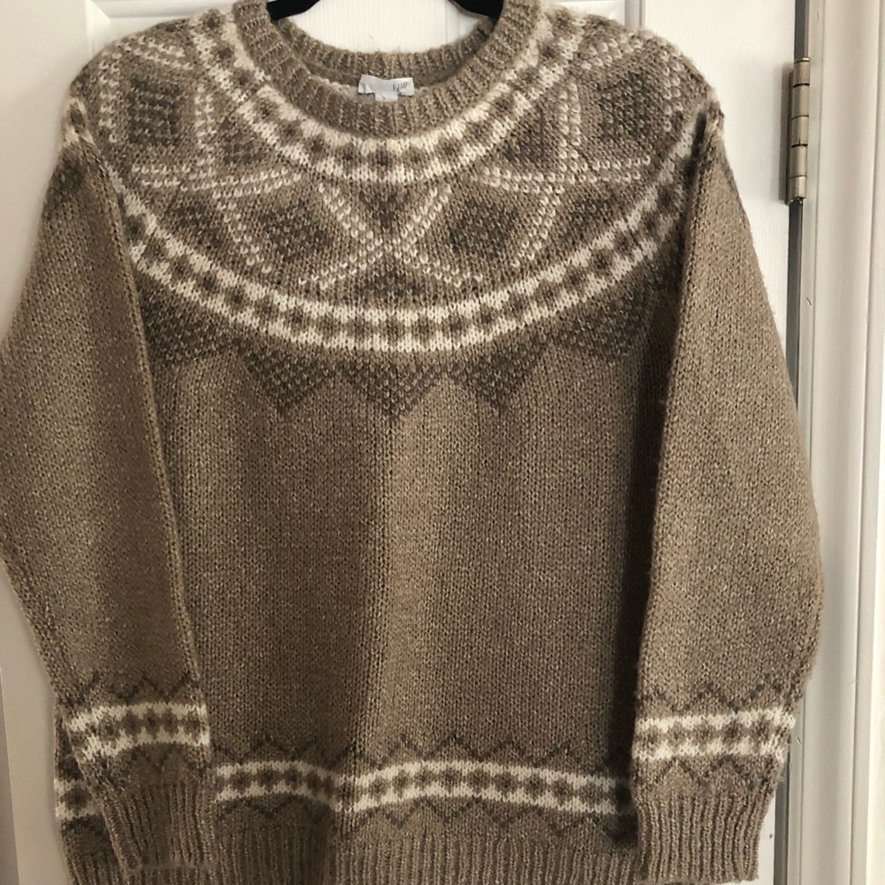 J Jill Fair Isle Sweater
